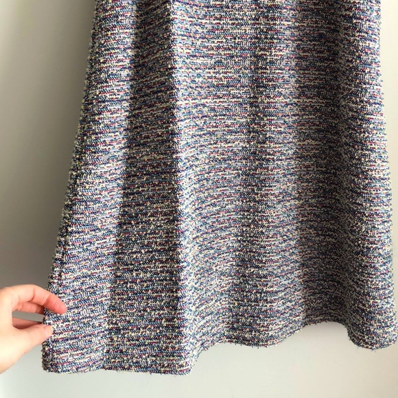 Zara Tweed Collared Halter-Neck Shift Dress, size Small - Picture 8 of 10